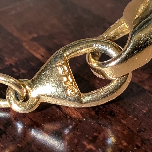 Vintage Liz Clairborne Designer Lariat Necklace W/ Ceramic Blue Egg Trinket Dish - Picture 5 of 5